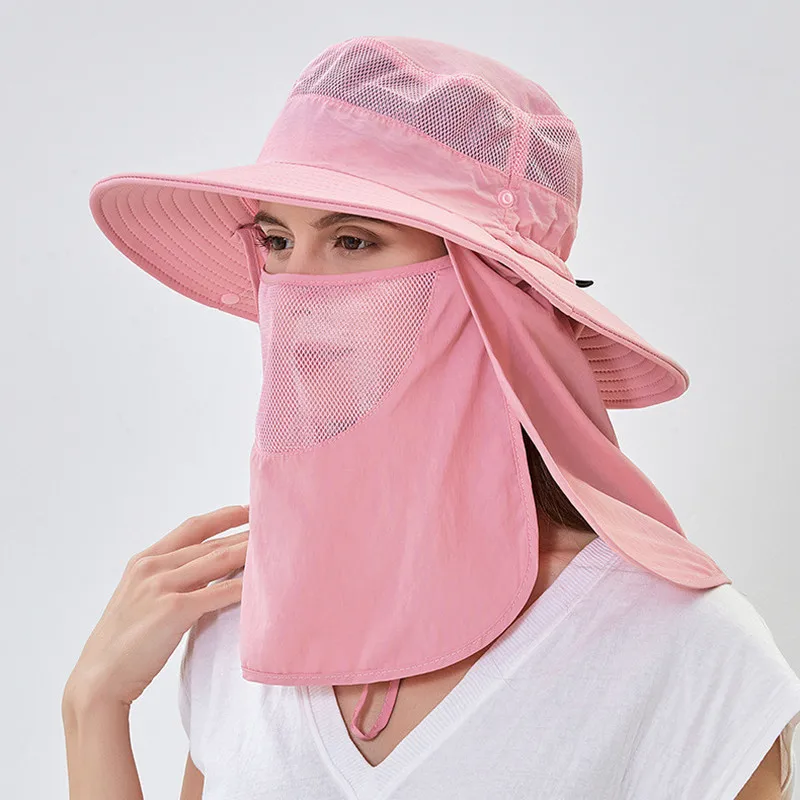 Calidad 99% Anti-UV senderismo Camping gorra profesional Boonie a prueba de manipulaciones de polvo pesca de larga duración sombrero a prueba de sol transpirable plegado - imagen 5