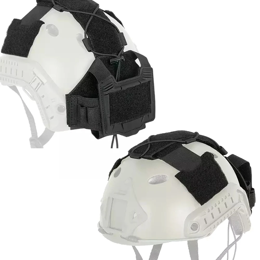 Bolsa de Batería para Casco Táctico Paquete de Accesorios, Bolsa de Batería Desmontable para Visión Nocturna/PTT, Material De Nylon/Caucho, Se Adapta A Todos Los Cascos Tácticos - imagen 3