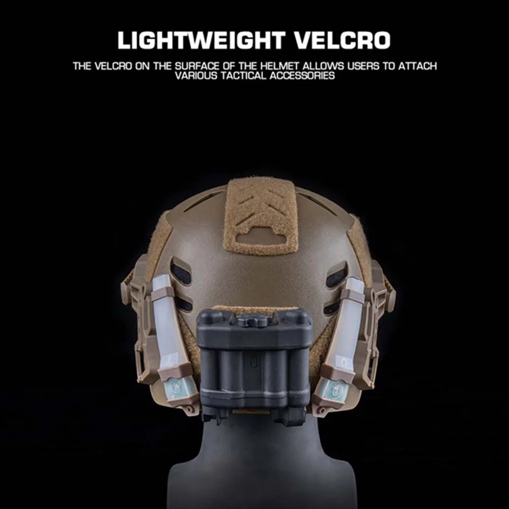 6 unids/set equipo táctico casco WENDY pegatina mágica parches para casco gancho bucle sujetador pegajoso accesorios para casco Wendy - imagen 5