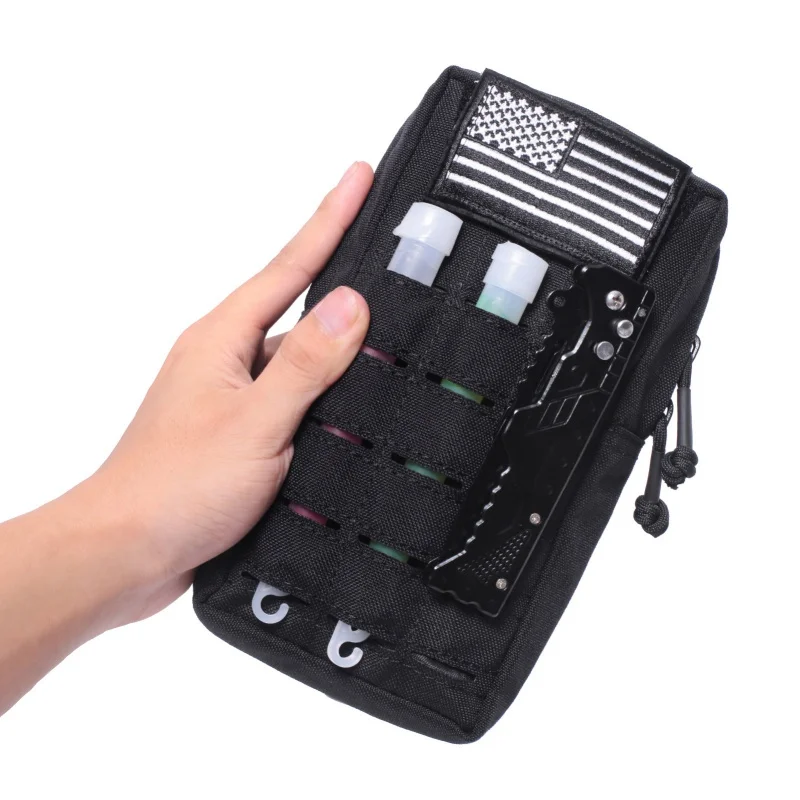 Kit de primeros auxilios táctico, bolsa médica para senderismo, viaje, tratamiento de emergencia, herramientas de supervivencia EDC, bolsas de caza al aire libre - imagen 4