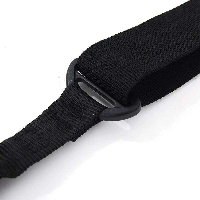 Eslinga de nailon de un solo punto, cinturones elásticos tácticos ajustables con hebilla redonda de aleación de Zinc adecuada para deportes al aire libre, 1 ud. - imagen 5