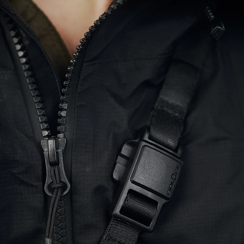 Gancho de caché magnético táctico, correa para teléfono móvil de un solo punto con correas tácticas decorativas EDC multiusos - imagen 3