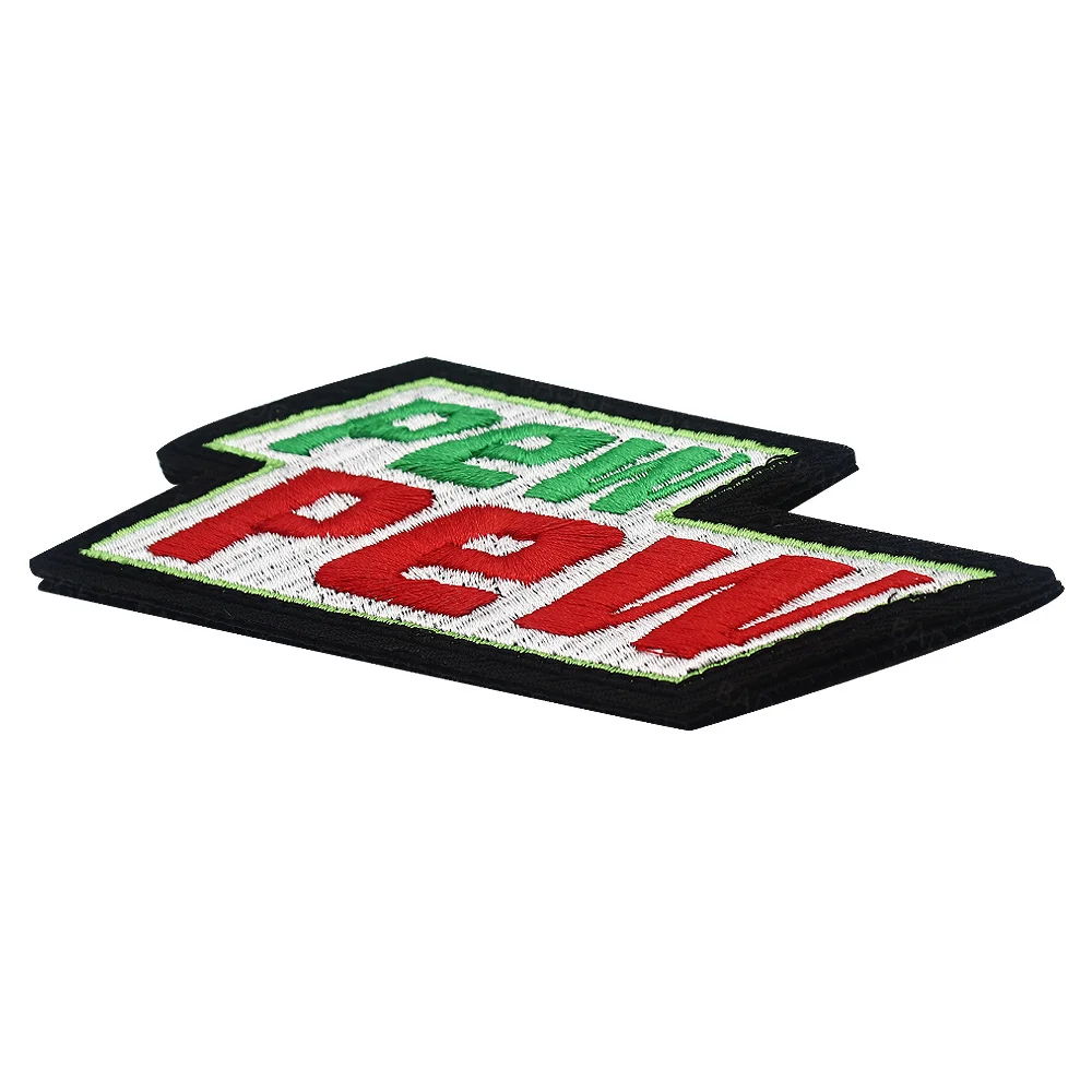 Parche bordado de PEW, emblema inspirado en el Humor, insignia táctica, sombrero de engranaje, cerveza, batido de manos, mochilas - imagen 5