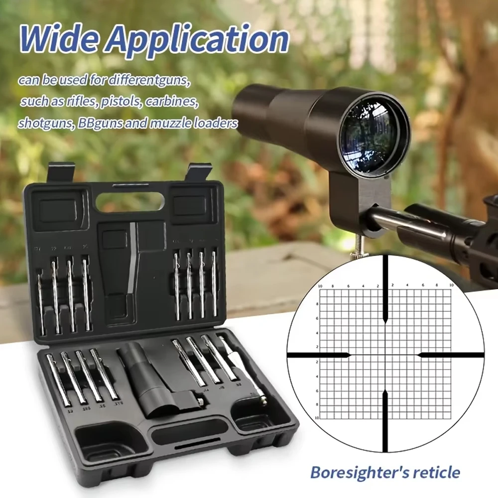 Dispositivo de alcance Boresighter Kit de obturador óptico.177 a.50 Kit de mira de orificio - imagen 3