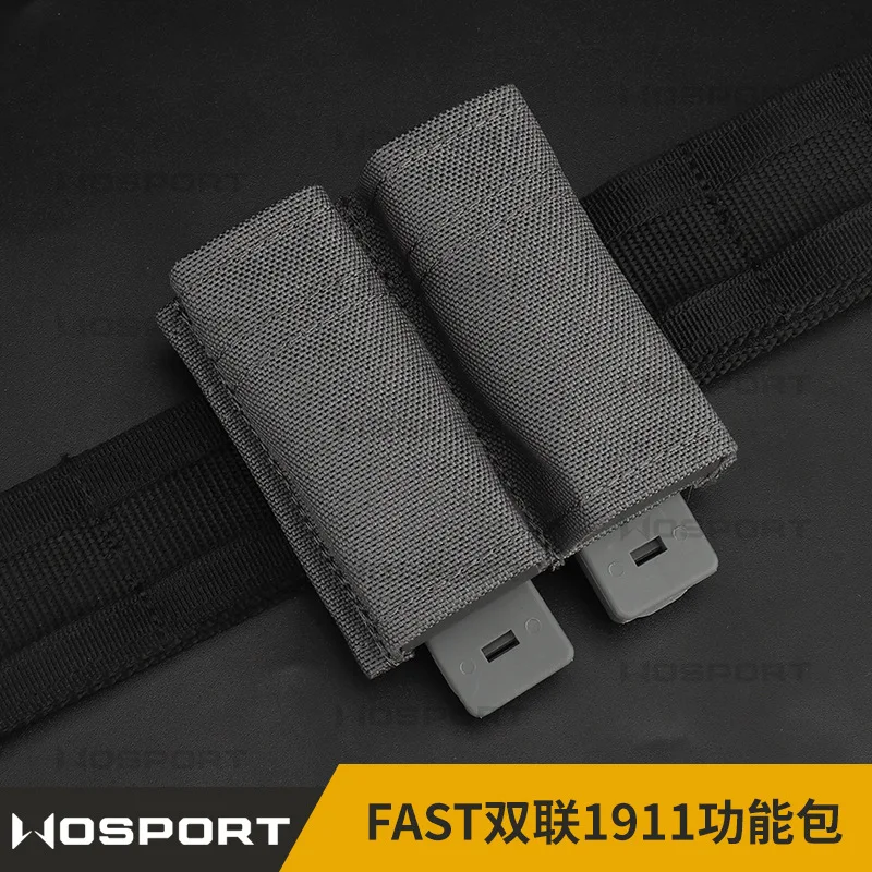 Bolsa funcional WoSporT FAST Duplex 1911, bolsa de camuflaje, bolsa de accesorios molle multifunción táctica para exteriores - imagen 2