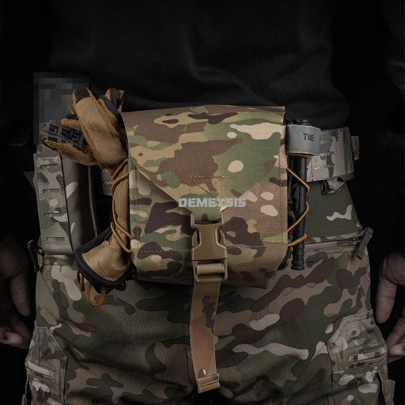 Tactische 5.56 7.62 40MM Tijdschrift Zakjes Outdoor Airsoft Schieten MOLLE Mag Zakjes CS Jacht Wandelen Sport Taille Gereedschap Tas - imagen 4