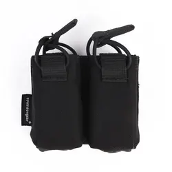 Emersongear-funda MOLLE con doble magzina para chaleco SS, bolsa Mag Airsoft, Paintball, caza, combate, deportes de senderismo, nailon EM6374