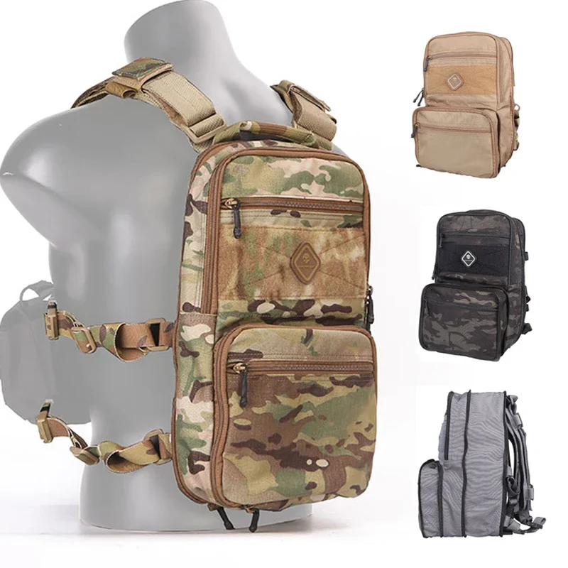 Emersongear-Bolso táctico D3 multiusos, mochila de hombro para exteriores, portador de hidratación, senderismo, Camping, caza, nailon EM9324 - imagen 2