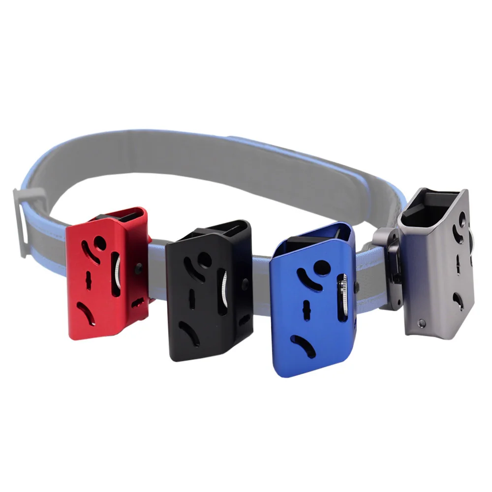 Funda táctica de aluminio IPSC para revistas, bolsa Mag multiángulo de competición USPSA para tiro con pistola, accesorios IPSC - imagen 2