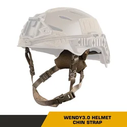 Wendy 3.0 Correa para la barbilla para casco Sistema de suspensión para casco Cordón ajustable para casco Correa colgante