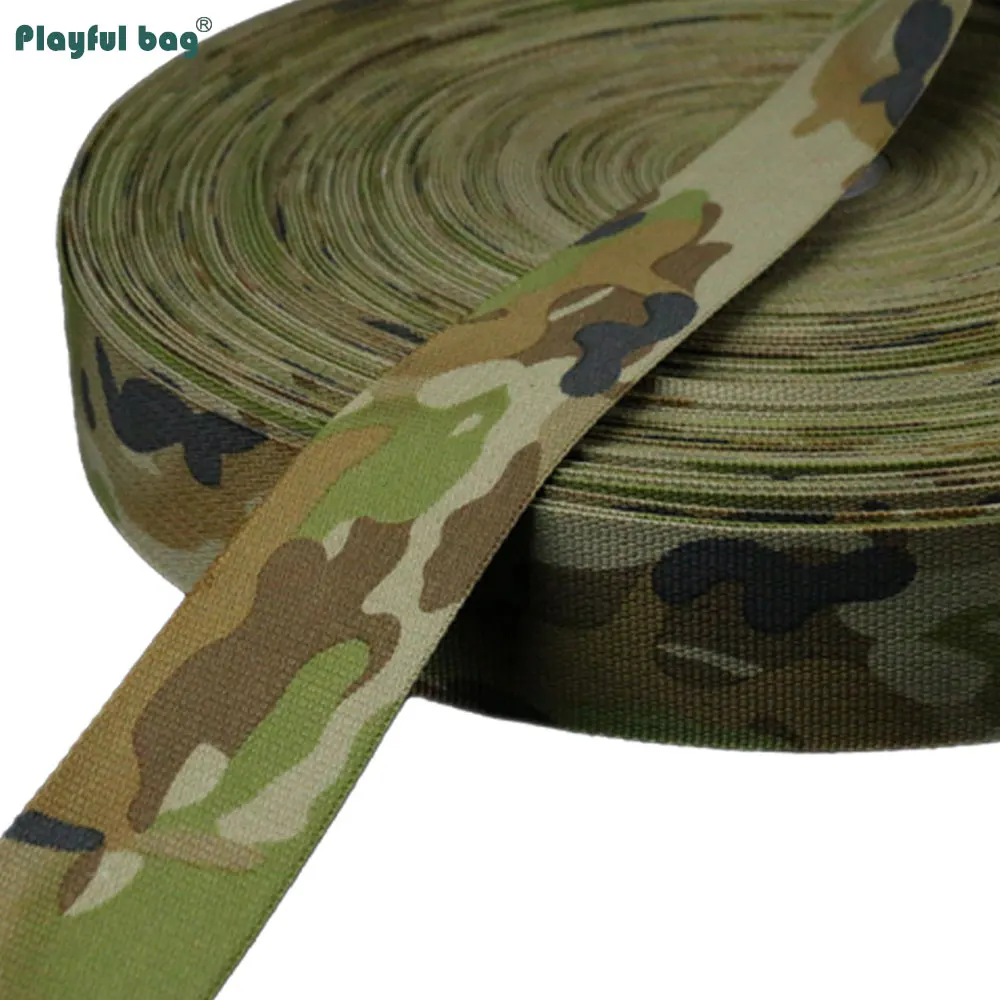 Nueva correas estampadas de nailon de camuflaje australiano, retardante de llama, antiinfrarrojos, equipo táctico DIY, correas CAMO NA89 - imagen 2