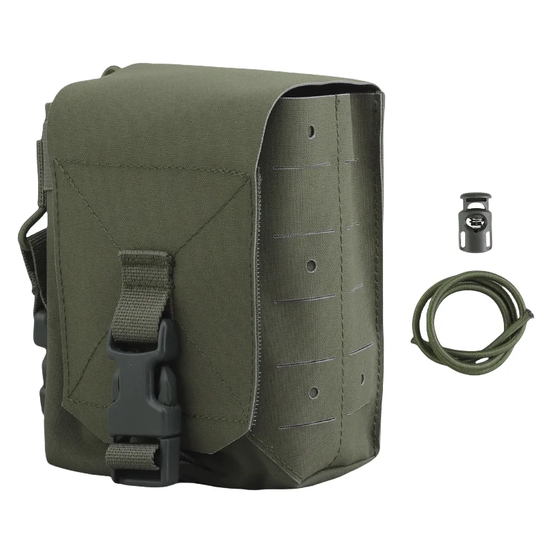 Bolsa multiusos mutante Harris 152 MPU5, bolsa para botellas de agua, gafas de visión nocturna, portador Mag, MOLLE Airsoft, 556 - imagen 4