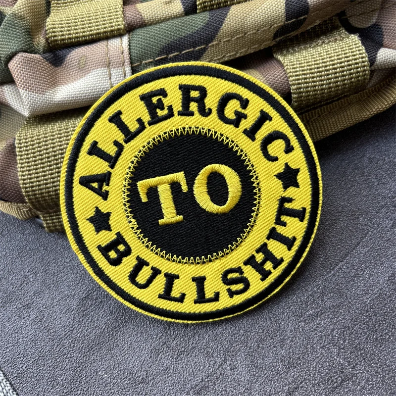 Parche táctico bordado con gancho para mochila y ropa - imagen 4