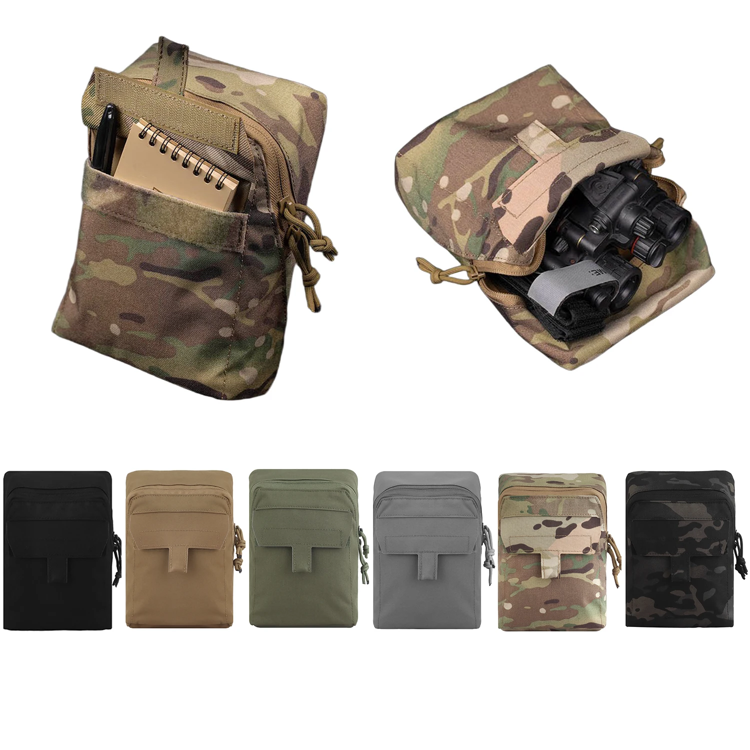 Poseidon Defense LMSP Bolsa Molle Compacta para Bloc Notas EDC - imagen 3