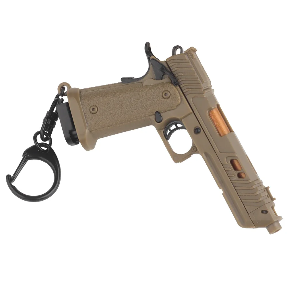 TTI G34 llavero Fidget juguete Mini pistola de plástico forma llavero táctico modelo realista pistola juguete regalo decoración Juguetes - imagen 5