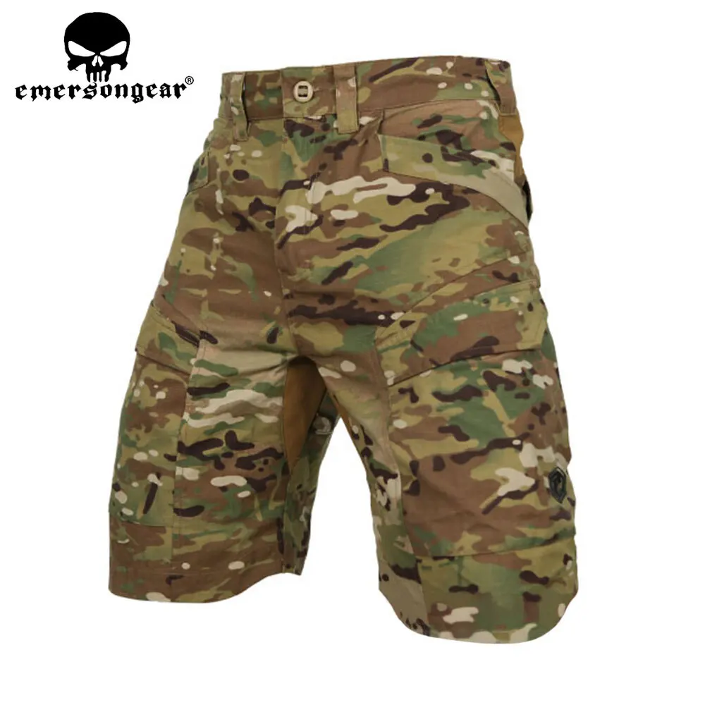 EMERSONGEAR-pantalones cortos tácticos G2 para caza, Pantalón deportivo ergonómico, táctico, Airsoft, Emerson, Multi-camuflaje, EMB9562