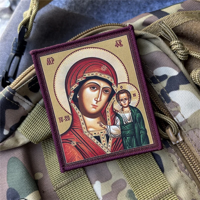 Parche táctico de moral cristiano – Velcro para mochila y uniforme - imagen 3