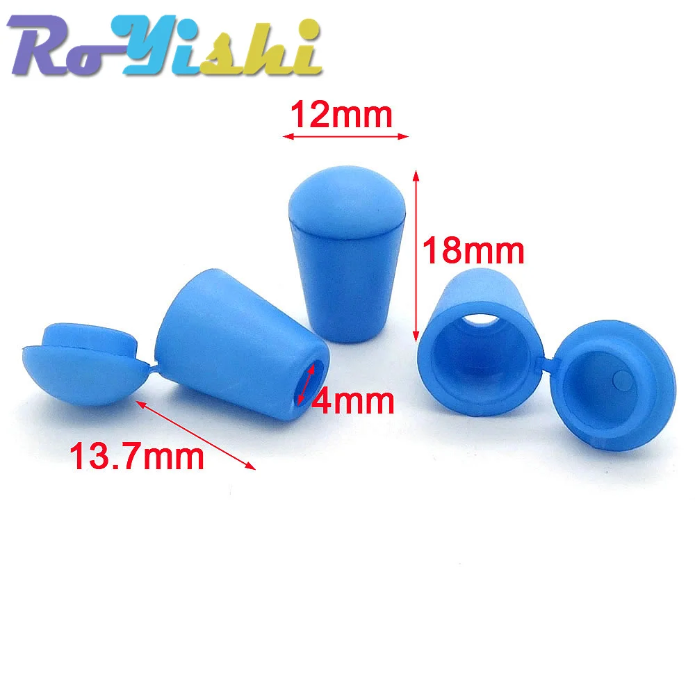 12 unids/pack de extremos de cordón coloridos, tapón de campana con cerradura de tapa, Clip de palanca de plástico para bolsa de ropa Paracord, calzado deportivo - imagen 2