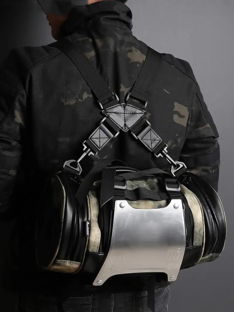 Bolso táctico multifuncional para motocicleta, riñonera con Chip de aluminio, a la moda, para exteriores - imagen 2