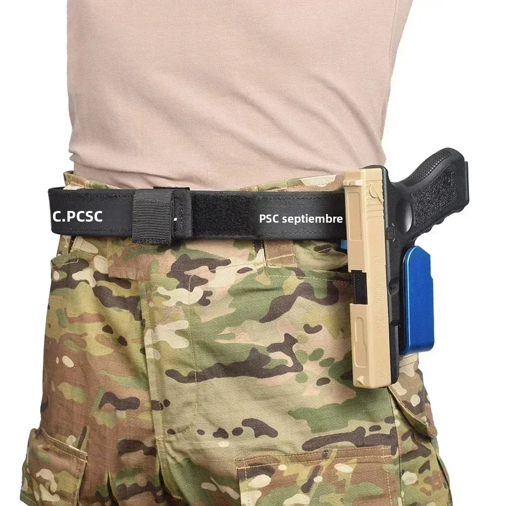 SINAIRSOFT IPSC USPSA IDPA S-2 bloque de inserción de funda de aluminio para mano izquierda para Glock 1911 CZ cinturón táctico de caza - imagen 5