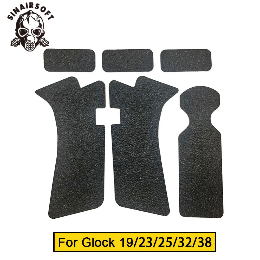 Guante de cinta envolvente con textura de goma antideslizante, resistente al agua para Glock 17 19 20 26 27 33, funda, accesorios de pistola de 9mm - imagen 2