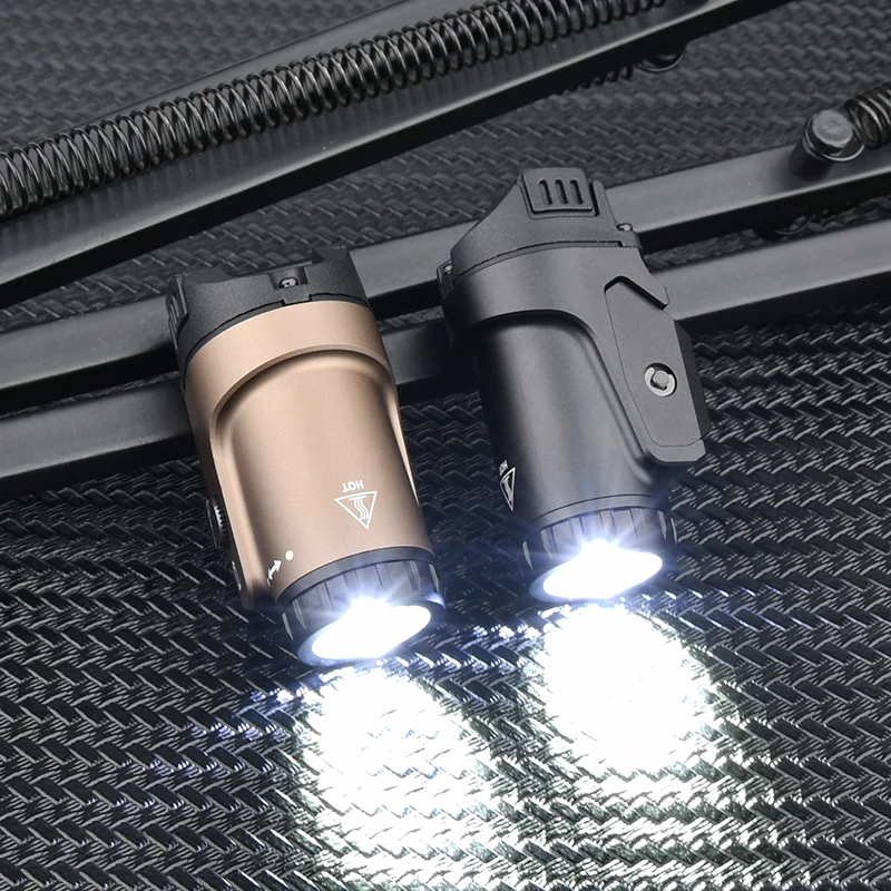 Linterna táctica de pistola SG, Mini luz estroboscópica de Metal, equipo de caza Airsoft, lámpara LED X300 para M1913 y otros sistemas de riel de 20mm