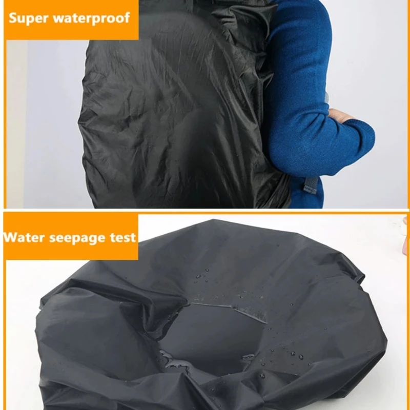 Mochila impermeable de 20L/80L para exteriores, mochila táctica para acampar, senderismo, escalada, polvo, escolar, novedad - imagen 4