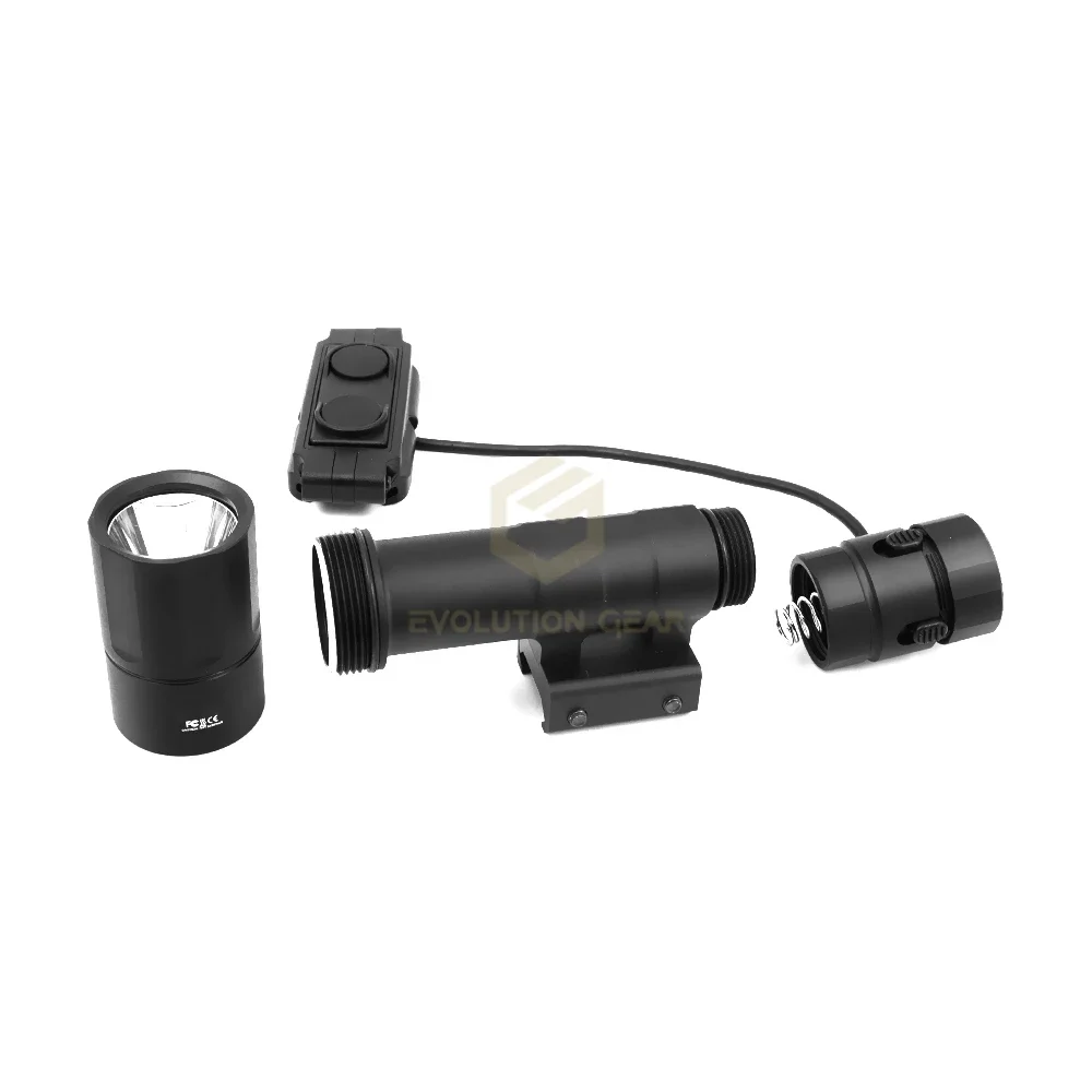 REIN 2,0 linterna LED Weaponlight Picatinny aluminio 40000 Candela 1400 lúmenes para caza Tacitacl Airsoft Wargame Фонаeny - imagen 2