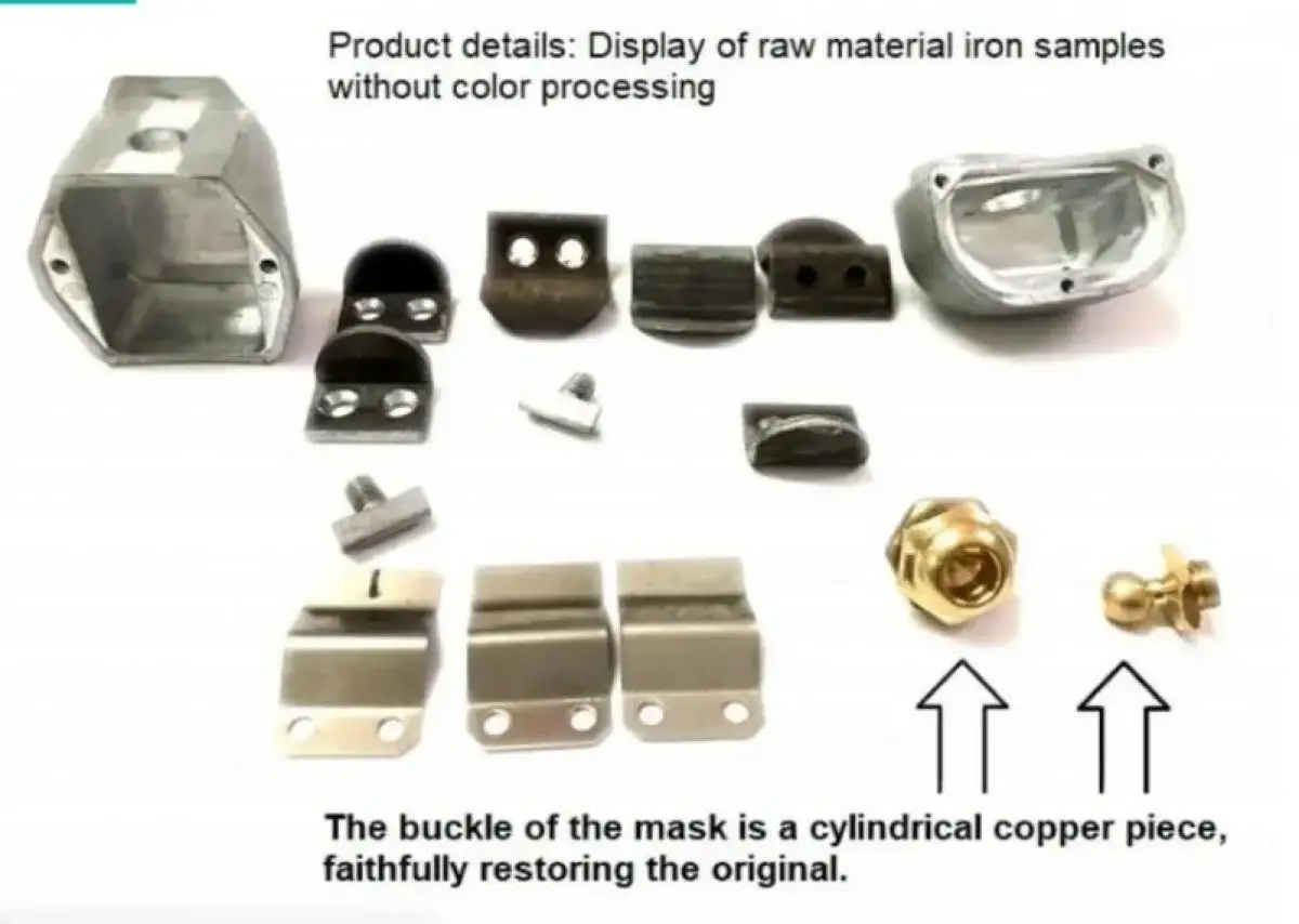 Altyn-accesorios para casco ruso, junta de Metal K6-3/K-63/K63, espaciador de Metal para cascos Arkin - imagen 4