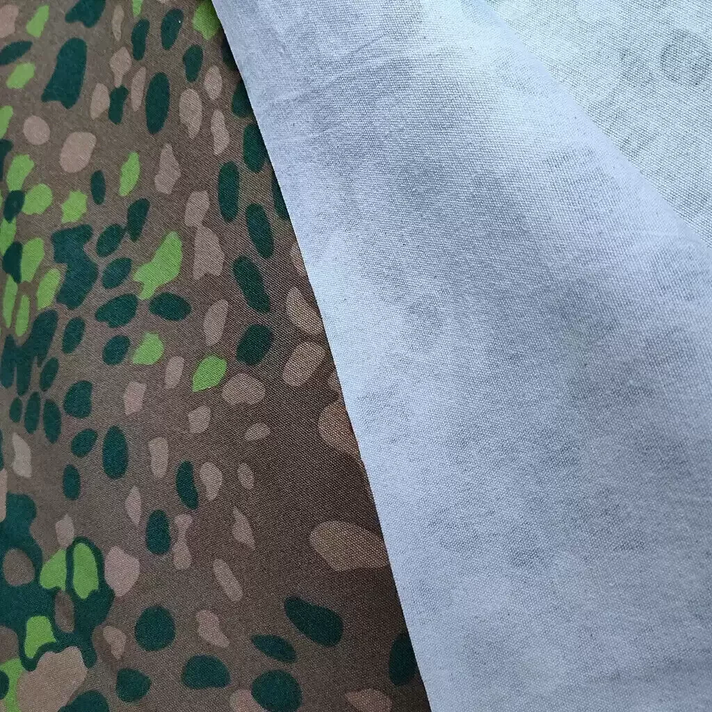 Camuflaje de árbol de avión alemán REVERSIBLE NO.3, ropa táctica DIY de algodón textil/división de doble cara/mamuflaje de guisante DOT44 - imagen 5