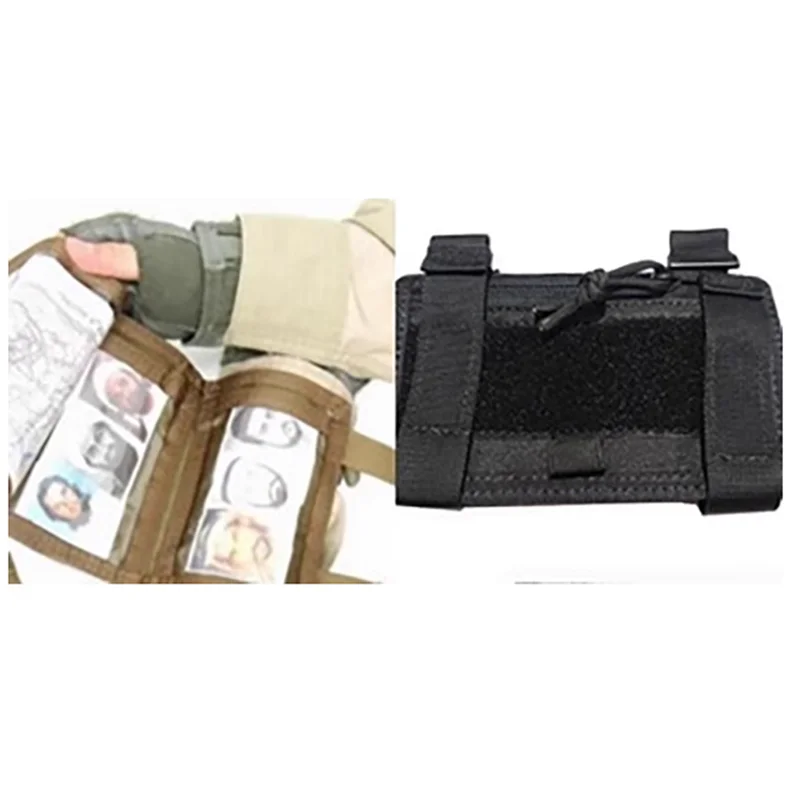 Bolsa táctica para mapas de brazo para teléfonos inteligentes, tela de nailon, accesorio de navegación para deportes al aire libre - imagen 5