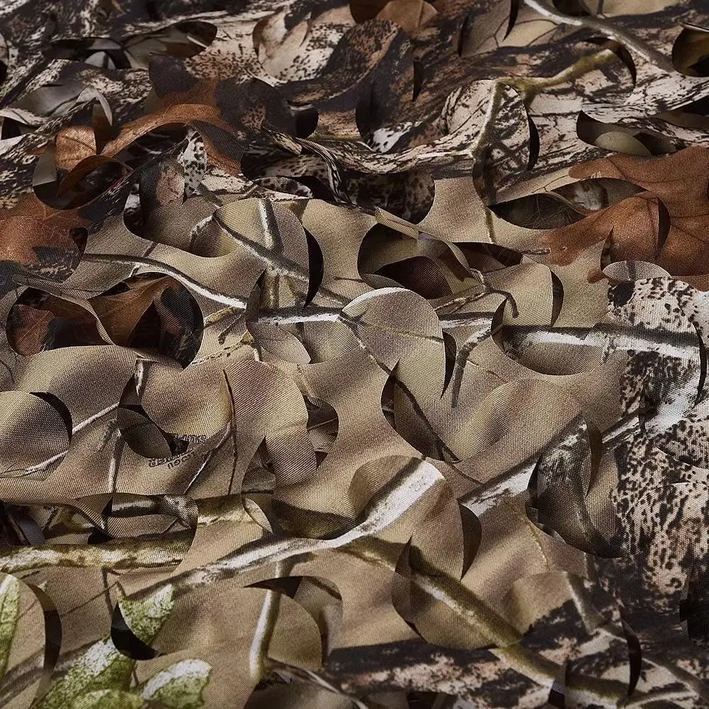 LOOGU Red de camuflaje de hoja de árbol, rollo a granel, militar, caza, jardín, decoración al aire libre, accesorios de malla de camuflaje, toldo de sombra - imagen 5
