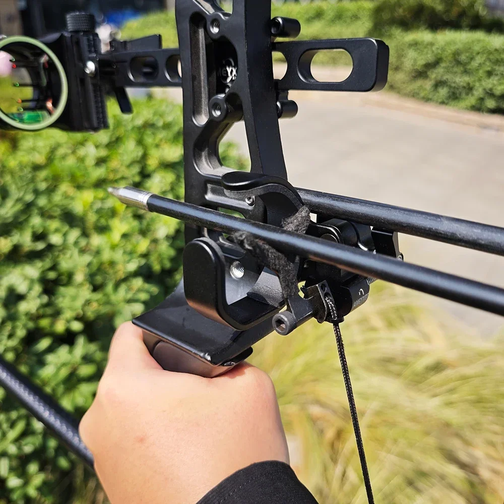 Reposapiés de tiro con arco, arco compuesto, descanso de flecha, absorción de ruido para arco de mano derecha, objetivo de entrenamiento de tiro de caza - imagen 4