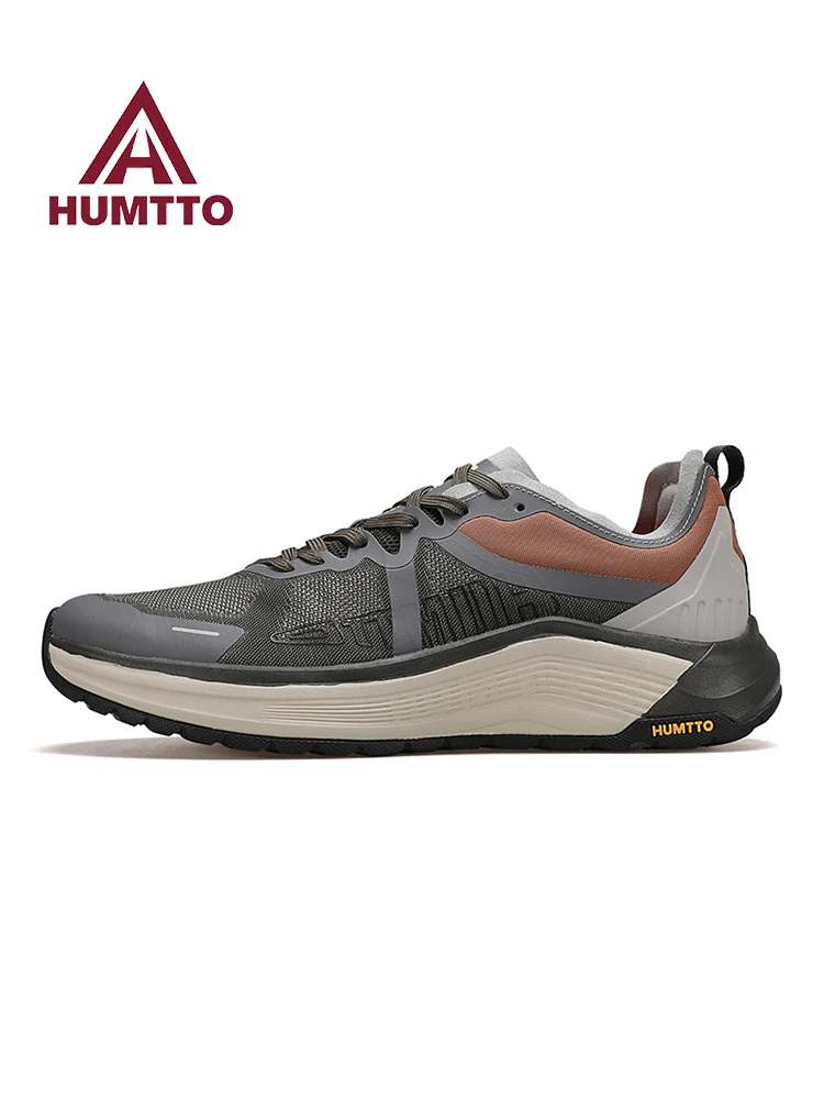 Zapatos de senderismo HUMTTO, zapatos para correr para hombre, zapatos transpirables de malla para mujer, zapatos informales retro para trekking, zapatillas deportivas con absorción para exteriores - imagen 5