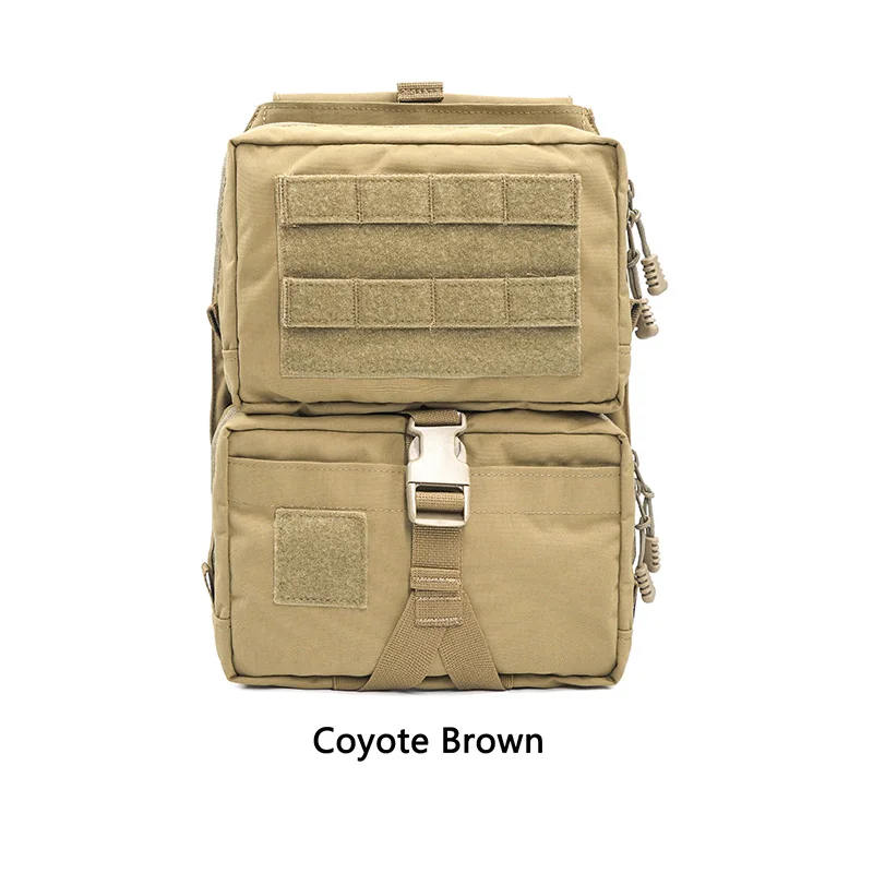 ASSAULT PANEL trasero tipo 1 chaleco táctico airsoft bolsa trasera para Mayflower Scarab bolsa de agua médica Molle de liberación rápida - imagen 5