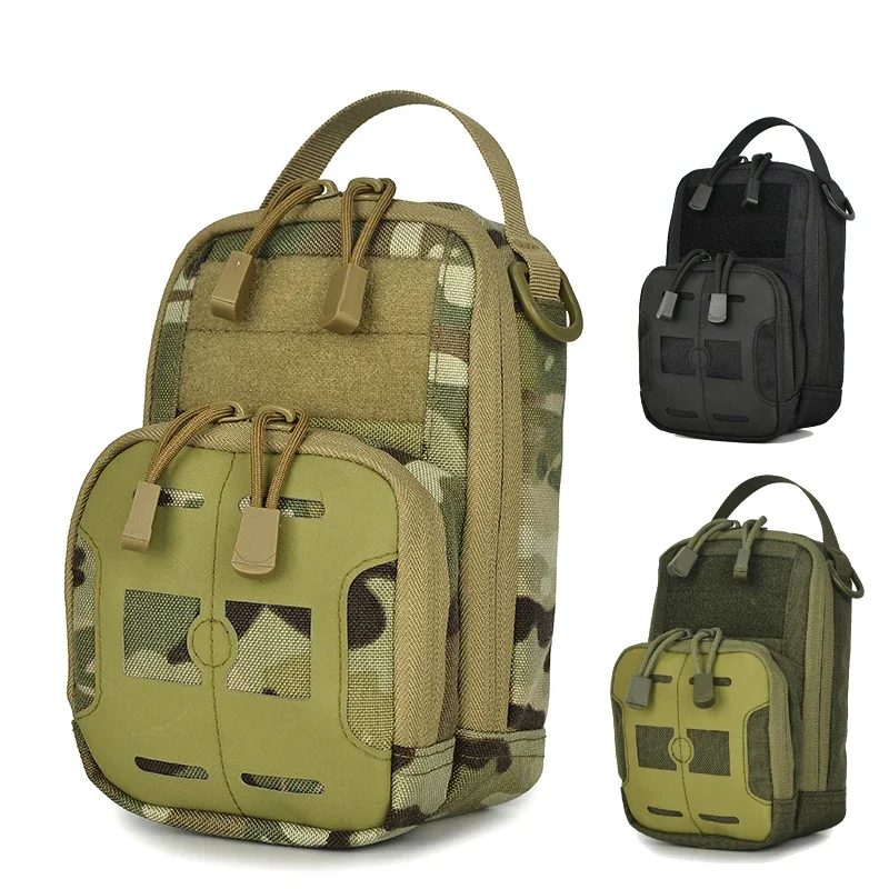 Bolsa táctica Molle pequeña para utilidad combate al aire libre - imagen 2