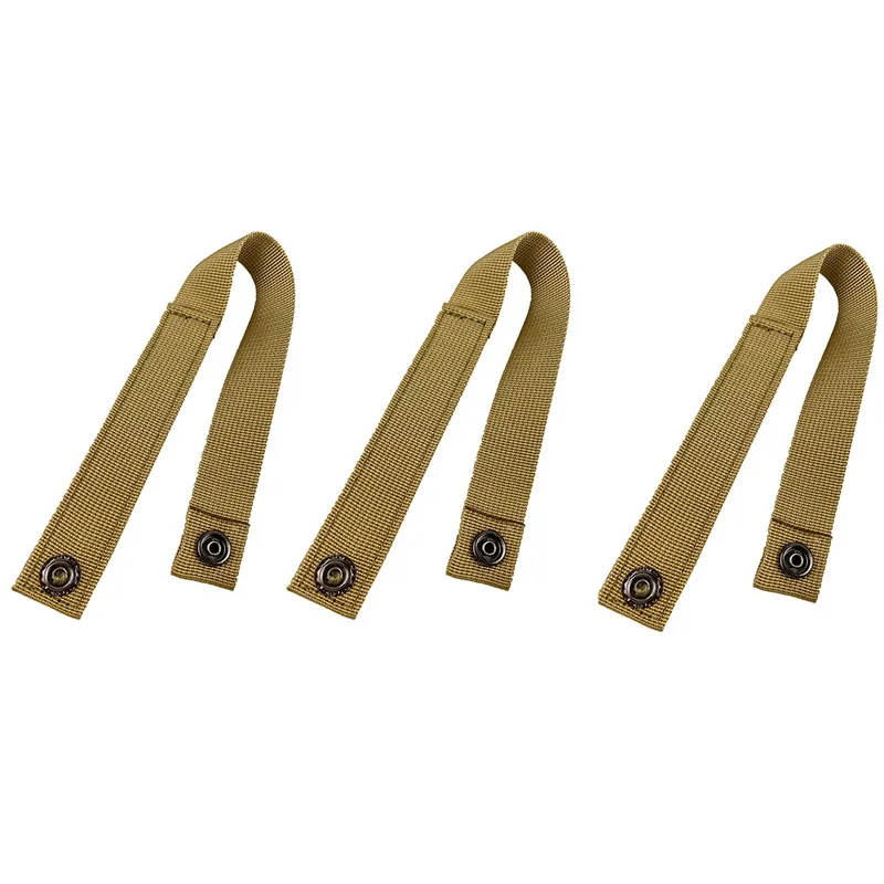 2/4 Uds cinta Molle de nailon hebilla ganchos para llaves Clip bolsa táctica colgador correa ganchos para cinturón mosquetón colgador equipo de caza - imagen 2