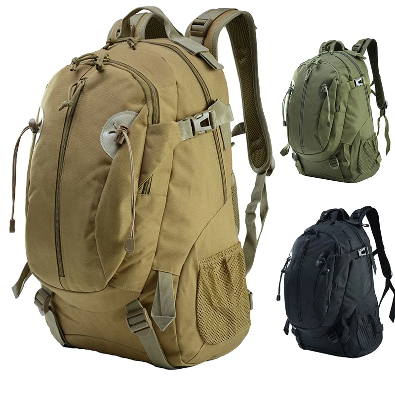 Mochila táctica del ejército para hombre, bolsa Molle para exteriores, bolsa de caza para acampar, bolsa de asalto militar, mochila de viaje deportiva impermeable 900D - imagen 3