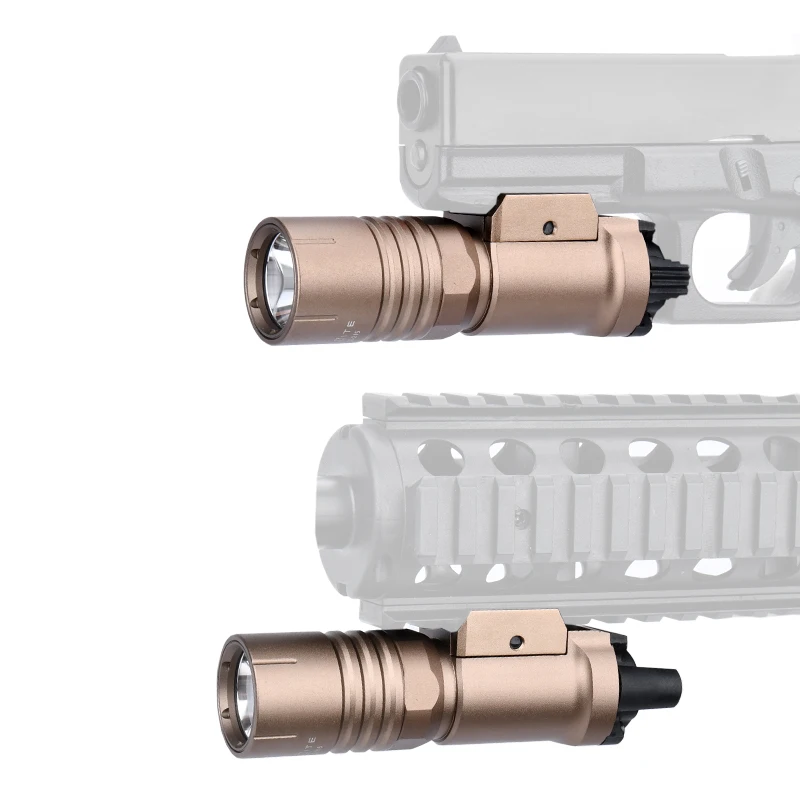 Wadsn-linterna táctica de PL350-PLHv2, luz de explorador, 1000 lúmenes, alta potencia, foco para arma de caza, PL350 - imagen 3