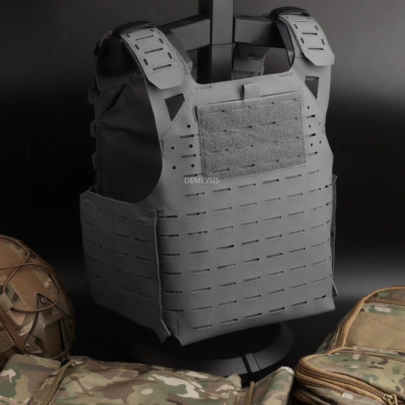 Chaleco táctico MOLLE ajustable liberación rápida para airsoft - imagen 2