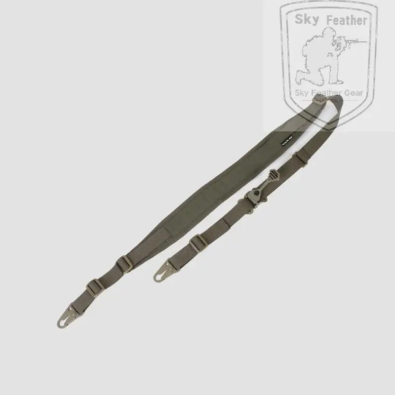 Correa multiusos de doble punta, hebilla de olecranón de acero de ajuste rápido, Camuflaje Multicam - imagen 4