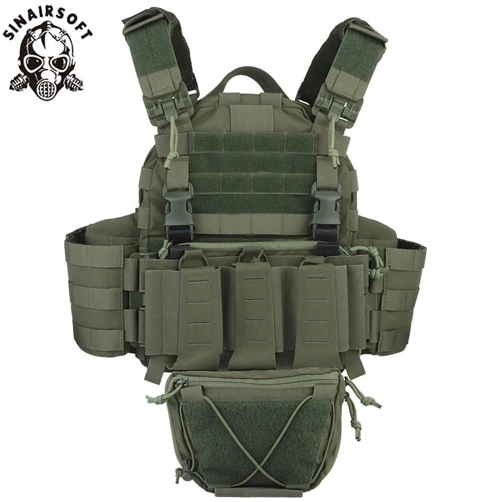 Chaleco táctico de arco, chaleco de combate militar para hombres, chaleco Airsoft de liberación rápida para exteriores, ajustable para adultos, accesorios de caza - imagen 2