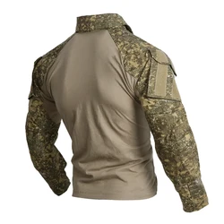 EmersonGear Camiseta táctica G3 camuflaje manga larga caza aire libre