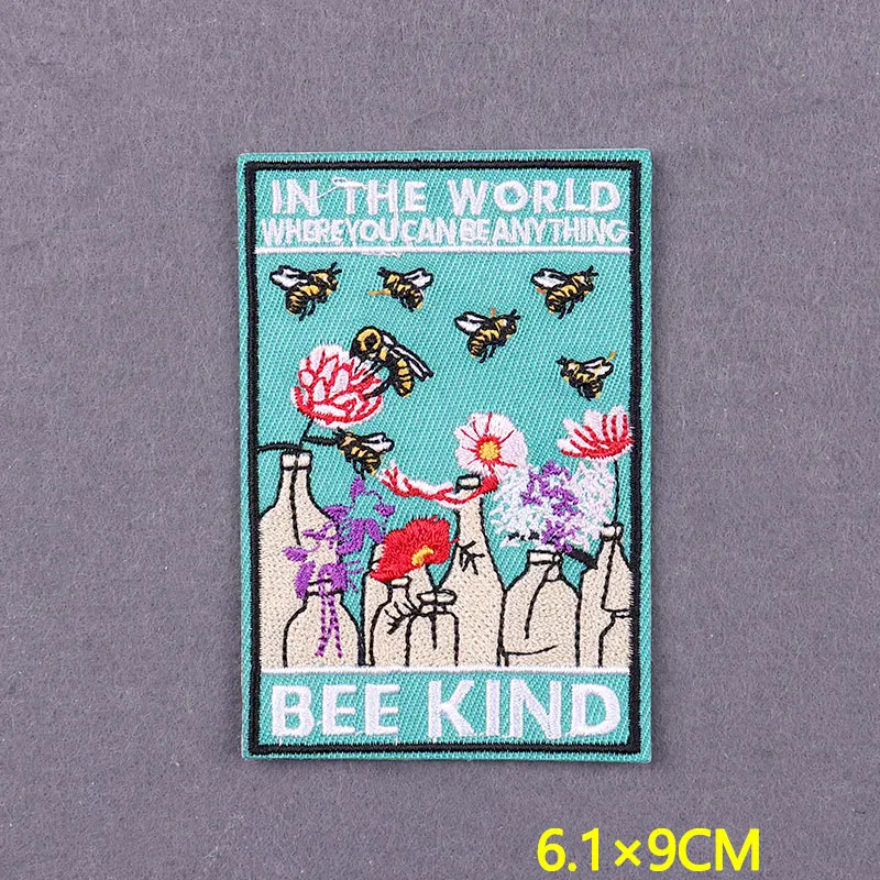 Sunrise parches bordados para ropa, pegatinas de aventura, parches para planchar en la ropa, insignias de Camping DIY en mochila - imagen 5