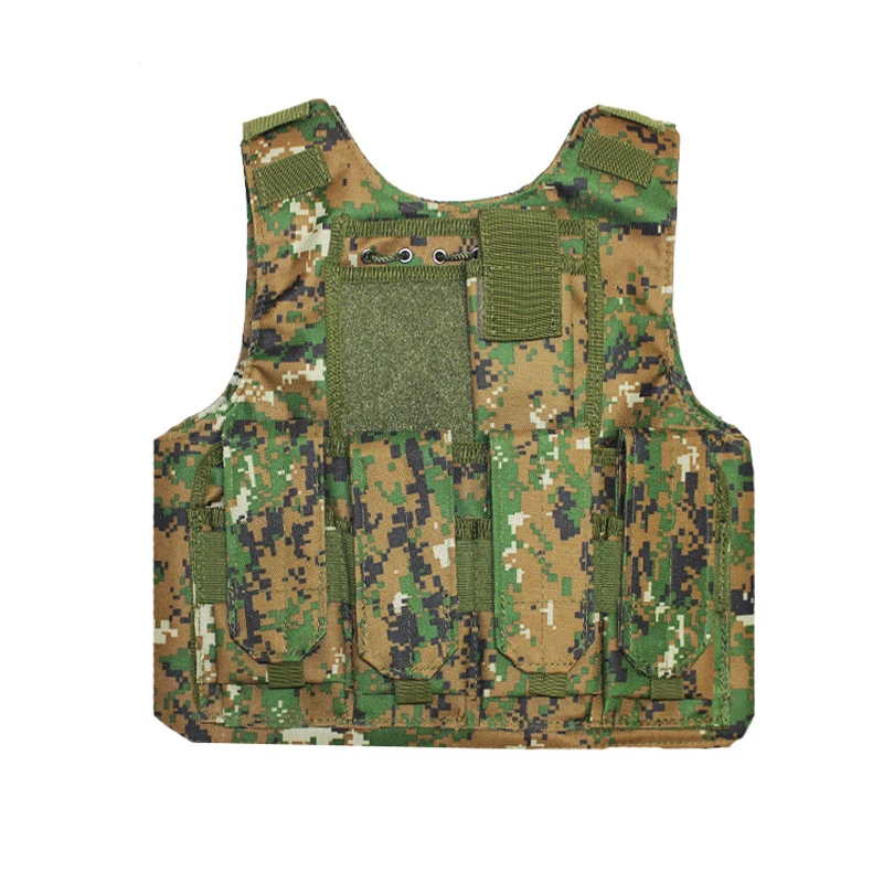Chaleco táctico Woodland niños para airsoft combate caza exterior - imagen 2
