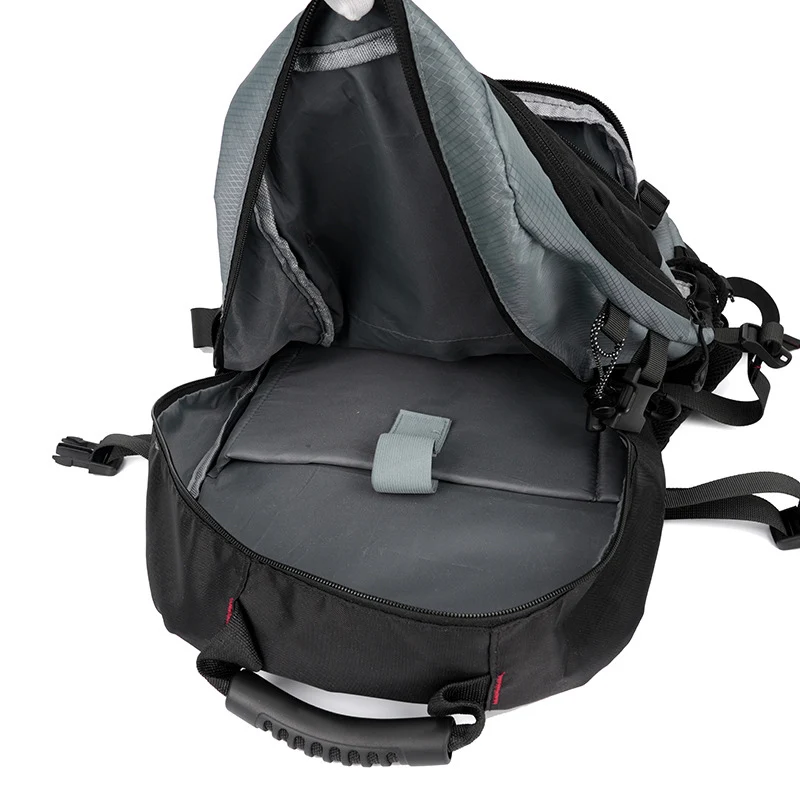 Mochila para escalada al aire libre, gran capacidad, senderismo, Camping, pesca, portátil, viaje, deportes, portátil, equipaje para ordenador portátil - imagen 3