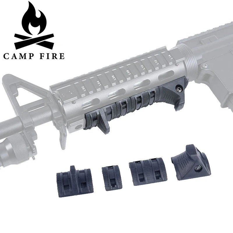 Airsoft táctico Nylon plástico 4 unids/set EMagpul Kit de tope de mano paneles cubierta de riel Picatinny accesorio de guardamanos