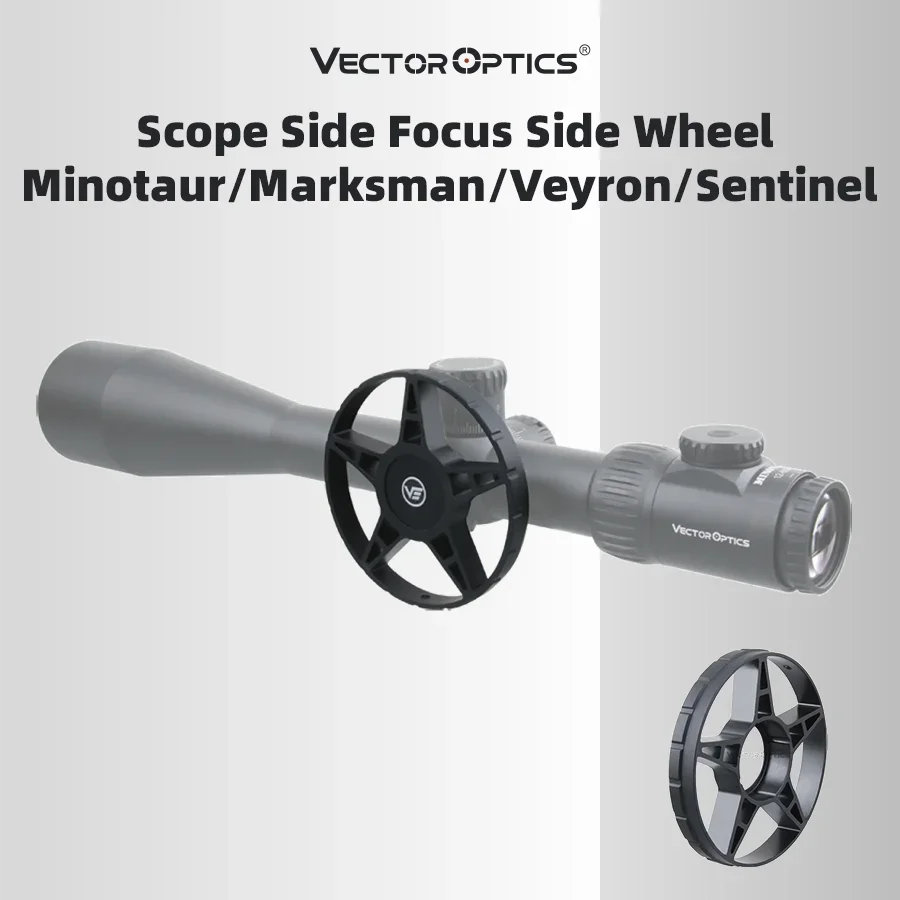 Óptica vectorial compatible con visores Continental de 30/34mm, línea VictOptics S4, aleación de aluminio, rueda lateral grande, pistolas de aire, accesorios para visores