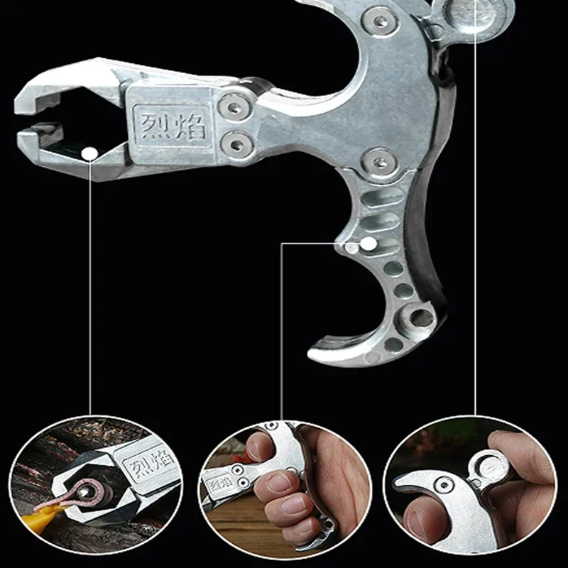 Esparcidor de dardos de pescado, Clip de bola de acero, asistente de dardos, protector de dedo, transmisor, tiro, herramientas de llave de pesca - imagen 3