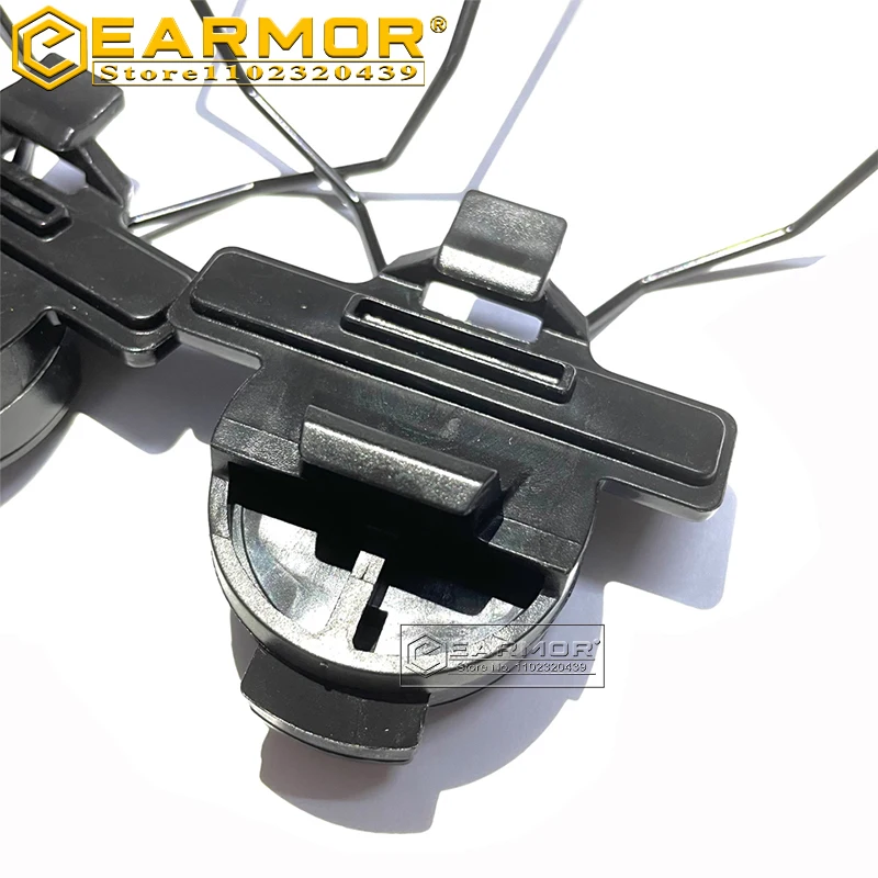 EARMOR-auriculares tácticos EXFIL, adaptador de riel para casco, accesorios tácticos, adaptador de riel, TW3.0 - imagen 4